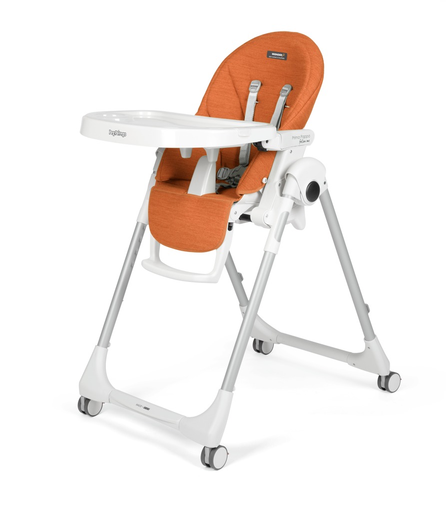Peg Perego hranilica Prima Pappa Follow Me Wonder narandžasta